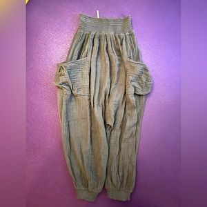 Free People Olive Green Pants